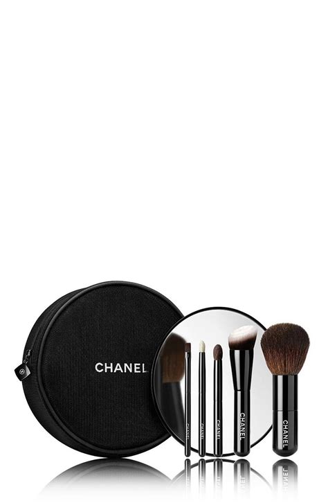 mini brush set chanel|chanel diva brush set 2023.